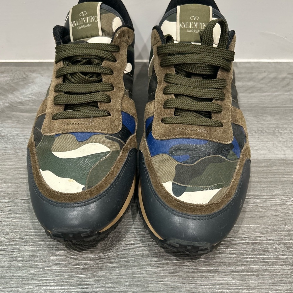 Valentino Multicolor Camouflage Sneakers